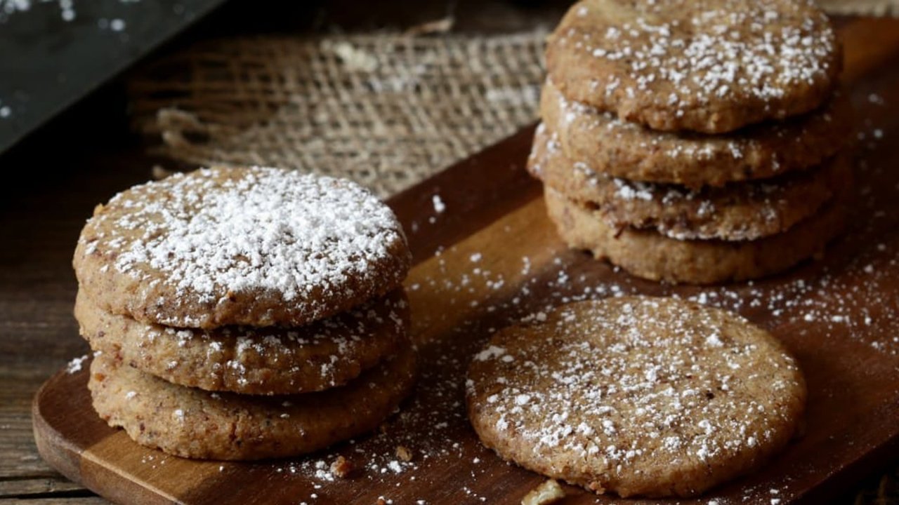 Lemon Walnut Shortbread