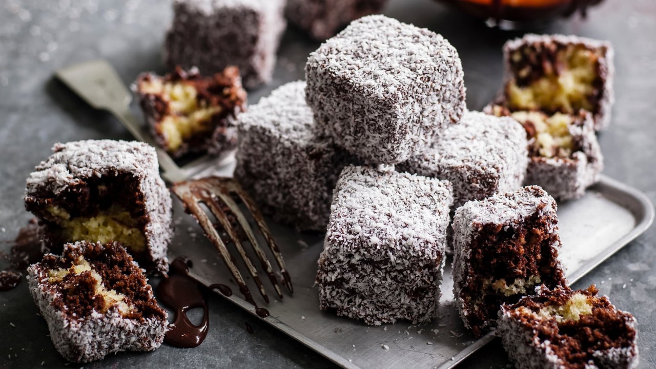 Marbled Lamingtons