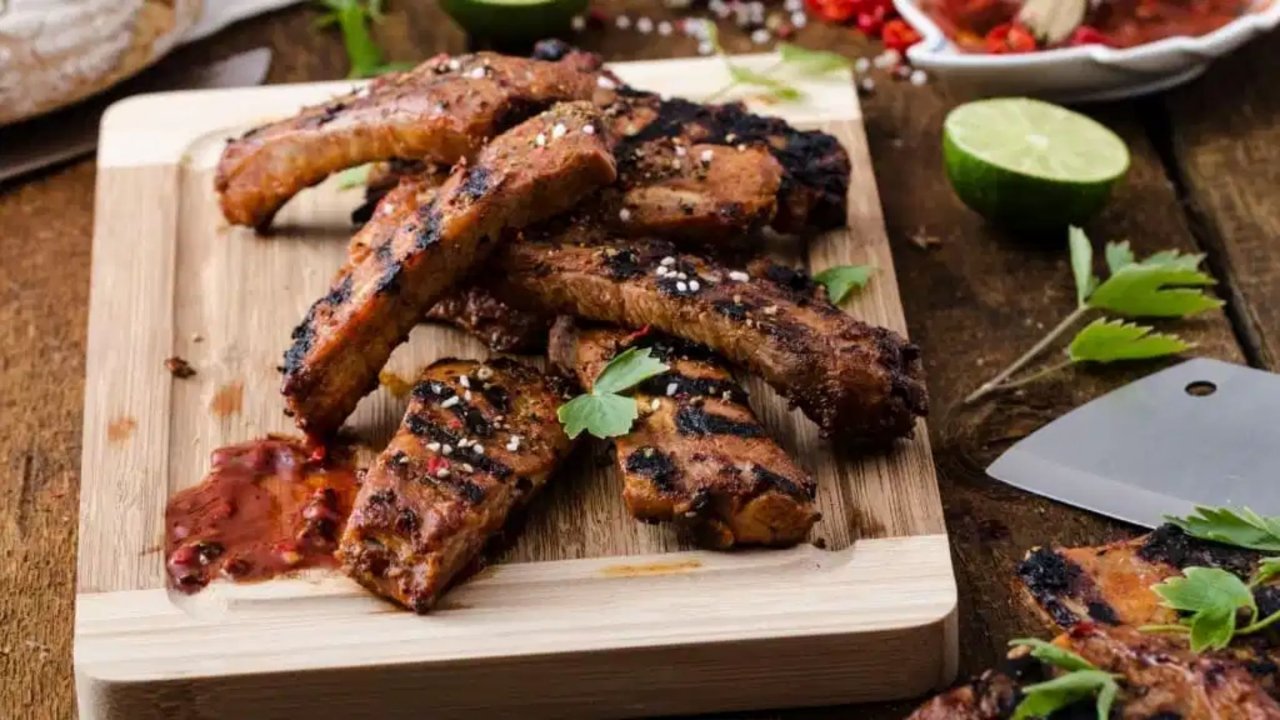 chilli pork spareribs