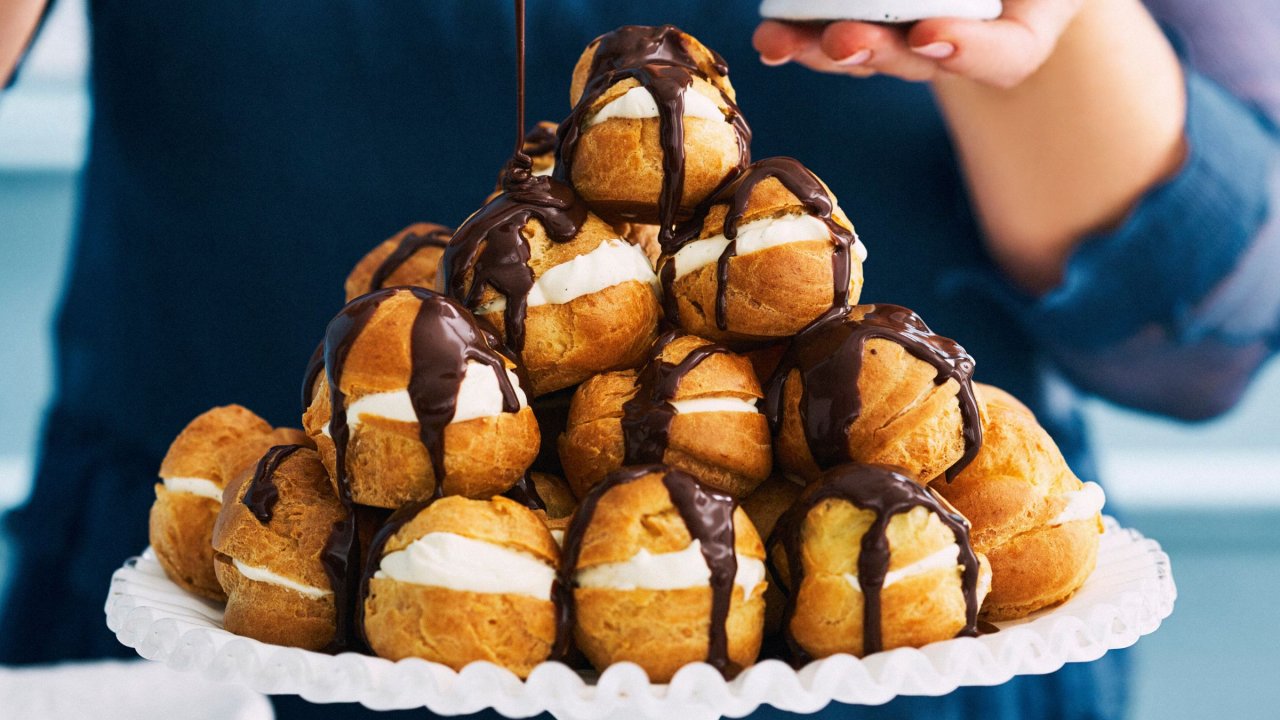 Chocolate Profiteroles