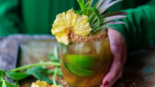 Caramelised Pineapple Mojito