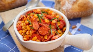 Chorizo Baked Beans