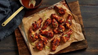 sticky marinated chicken