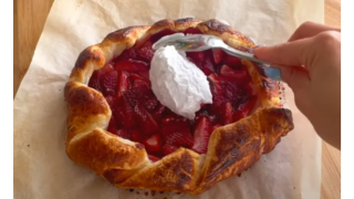 Strawberry Puff Pastry Tarts